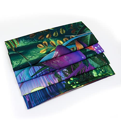 Extra Large Blacklight Fantasy Forest Tapestry