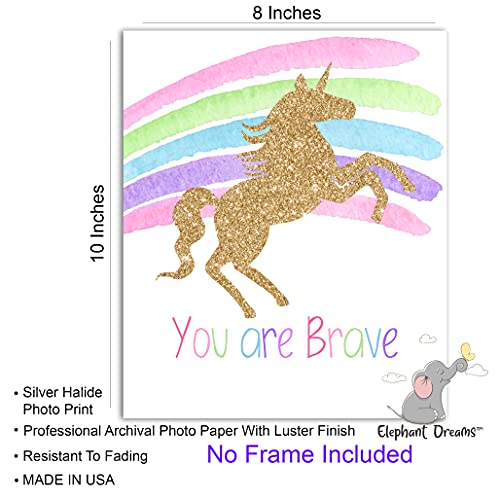 Unicorn Posters Wall Art Bedroom Decoration