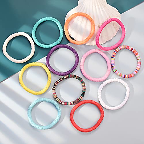 12pcs/set Heishi Bracelet for Women