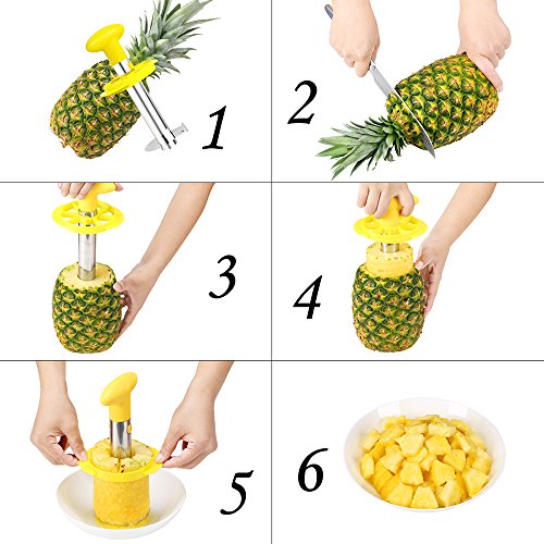 Pineapple Peeler, Cutter & Slicer