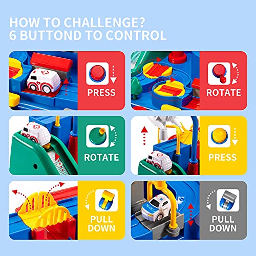 Kids Race Track Toys for Boys/Girls