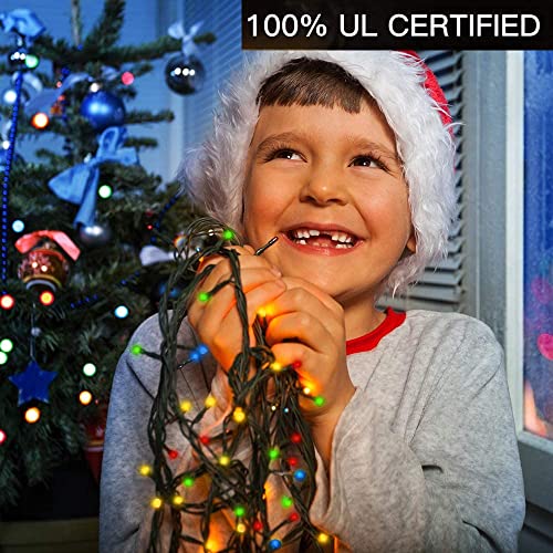 108FT 300LED Christmas String Lights w/ UL Certified