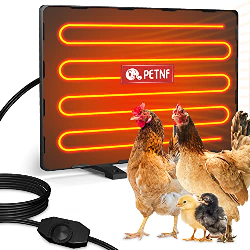 Chicken Coop Heater 140 Watts Radiant Energy Efficient Design Safer Than Brooder Lamps