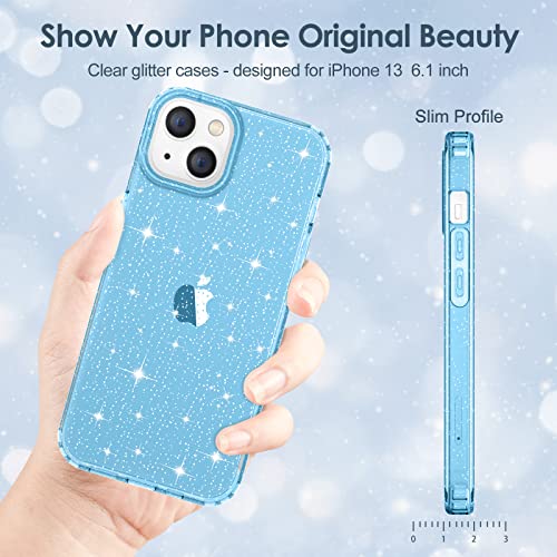 Slim Case for iPhone 13 Soft Liquid Silicone Gel Rubber Bumper, Anti-Scratch Microfiber Lining