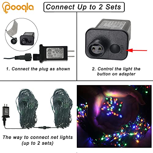 360 LED Christmas Net Lights Decoration