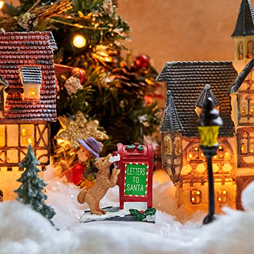 Santa's Mailbox  Christmas Village Accessories