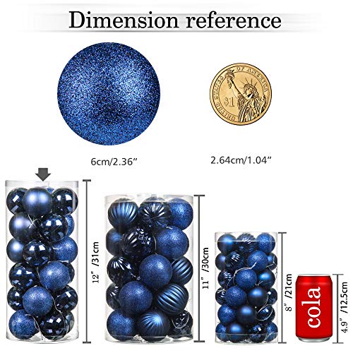 24pcs 2.36in Christmas Balls Decoration