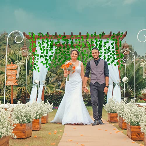 all Leaf Garland Artificial Maple Leaves Garland Silk Autumn Hanging Vines Red Ivy Garland for Thanksgiving Home