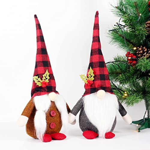 2 Pack Christmas Gnomes Decoration