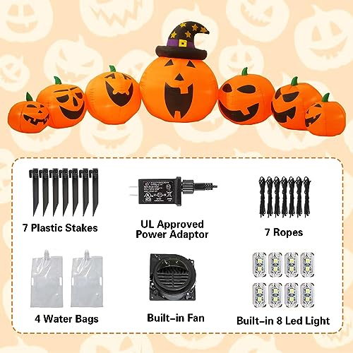 Halloween Inflatables Decoration White Ghost Coming Out of The Window/Tree, Blow Up Spooky Ghost