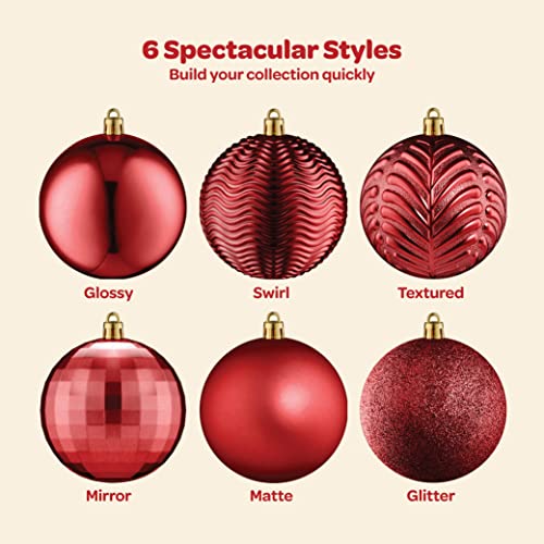 Set of 36  Christmas Ball Ornaments