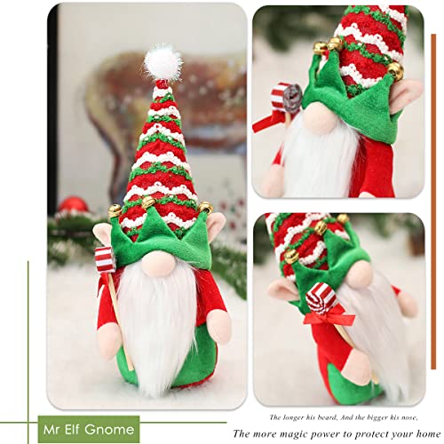 Mr and Mrs Gnomes Plush Set for Christmas Decoration