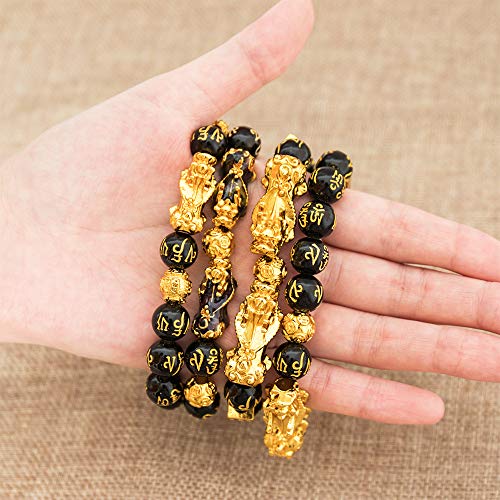 12 Pieces Feng Shui Bracelets Lucky Bracelet Temple Kai Guang  Amulet