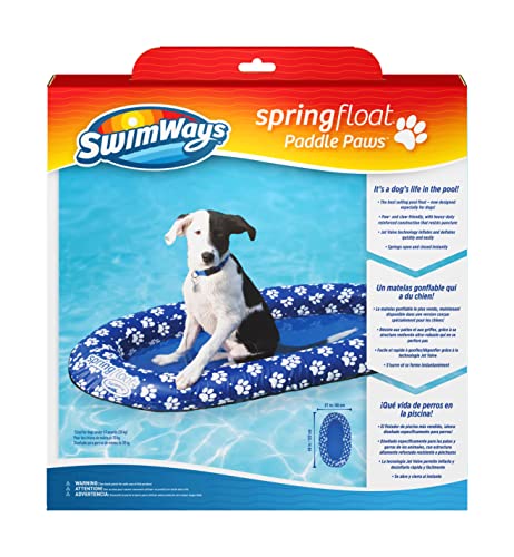 Spring Float Paddle Paws for Dog Pool Float