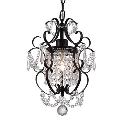 Elegant Mini Crystal Chandeliers Lighting 1-Light