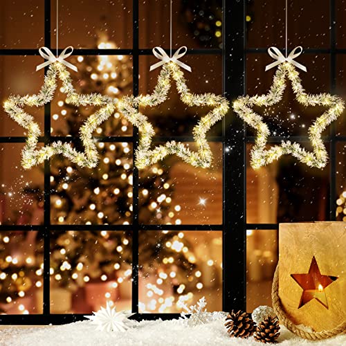 3 Pack Christmas Window Lights Decoration