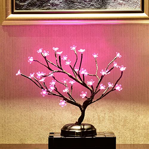 16Inch 36LED Cherry Blossom Bonsai Light