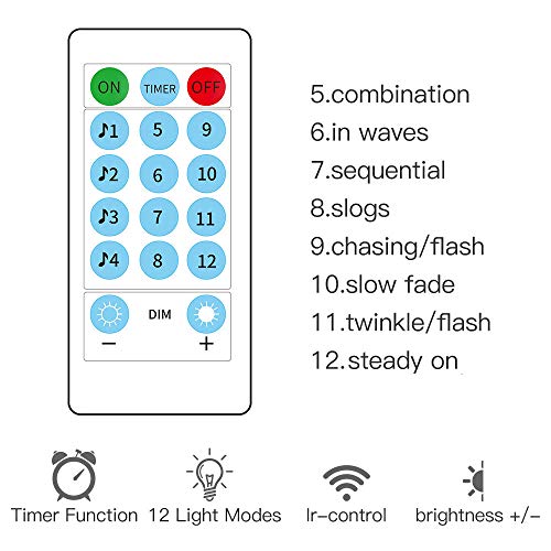 New Sound Activated Function USB Powered Fairy Lights with Timer, Can Sync with Any Voice