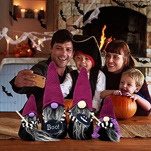 Halloween Witch Gnomes Plush for Tier Tray Decor,ation