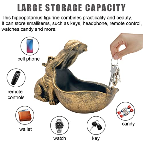 Hippo Key Storage Box Home Decoration