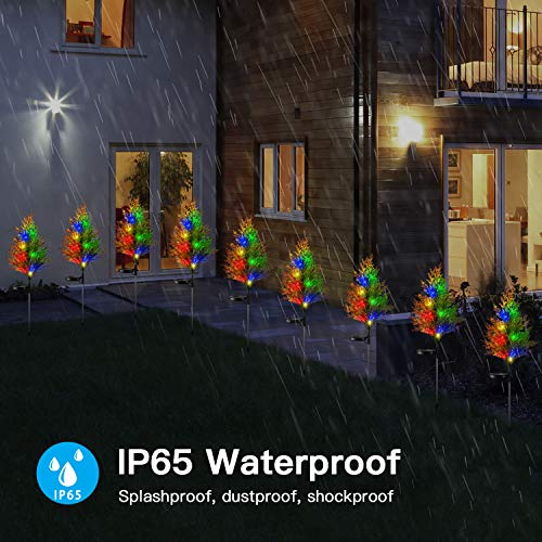 Solar Christmas Tree Lights Garden Decoration