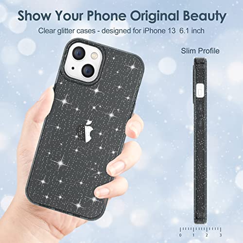 Slim Case for iPhone 13 Soft Liquid Silicone Gel Rubber Bumper, Anti-Scratch Microfiber Lining