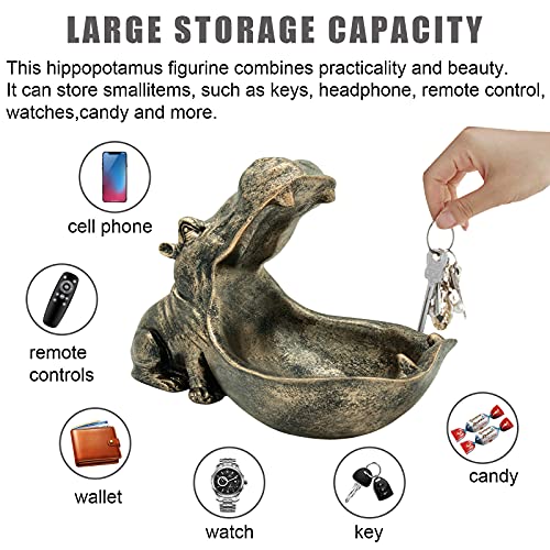 Hippo Key Storage Box Home Decoration
