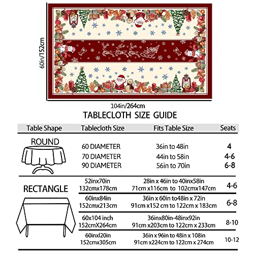 Christmas  Theme Tablecloth