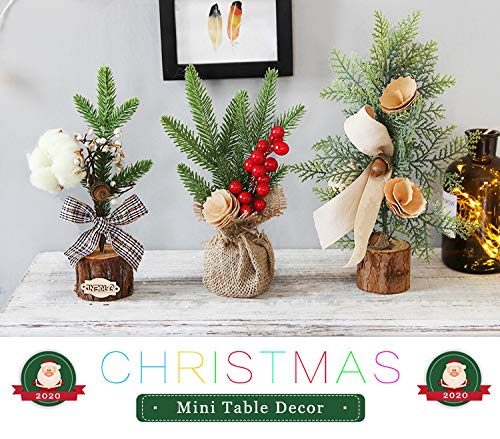 Mini Christmas Tree Tabletop Decorations