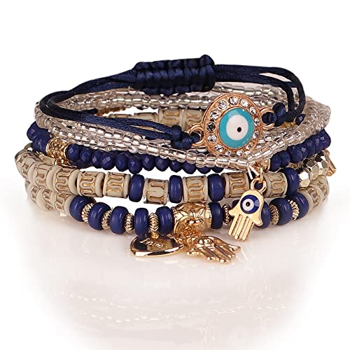 Bohemian Stretch Beads Bracelets for Women