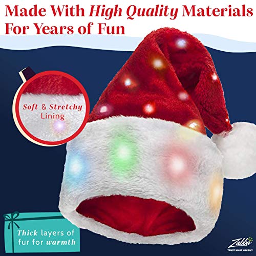 Novelty Plush Santa Hat - for Kids/ Adults