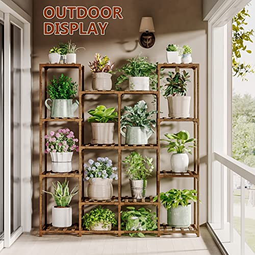 Tall Plant Stands for Indoor/Outdoor