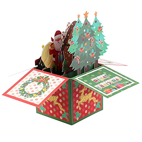 3D Pop Up Christmas Gift Cards