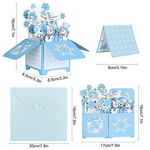 3D Pop Up Christmas Gift Cards