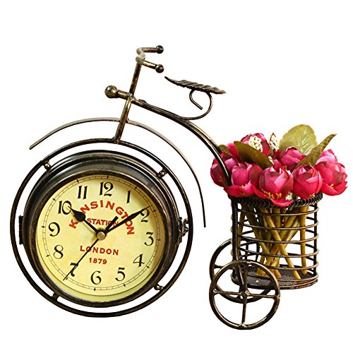 Silent Vintage Table Clock for Home Decoration