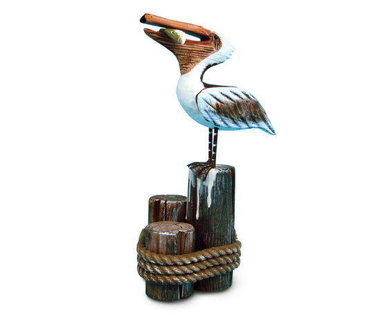 Standing Pelican Nautical Home Decoration