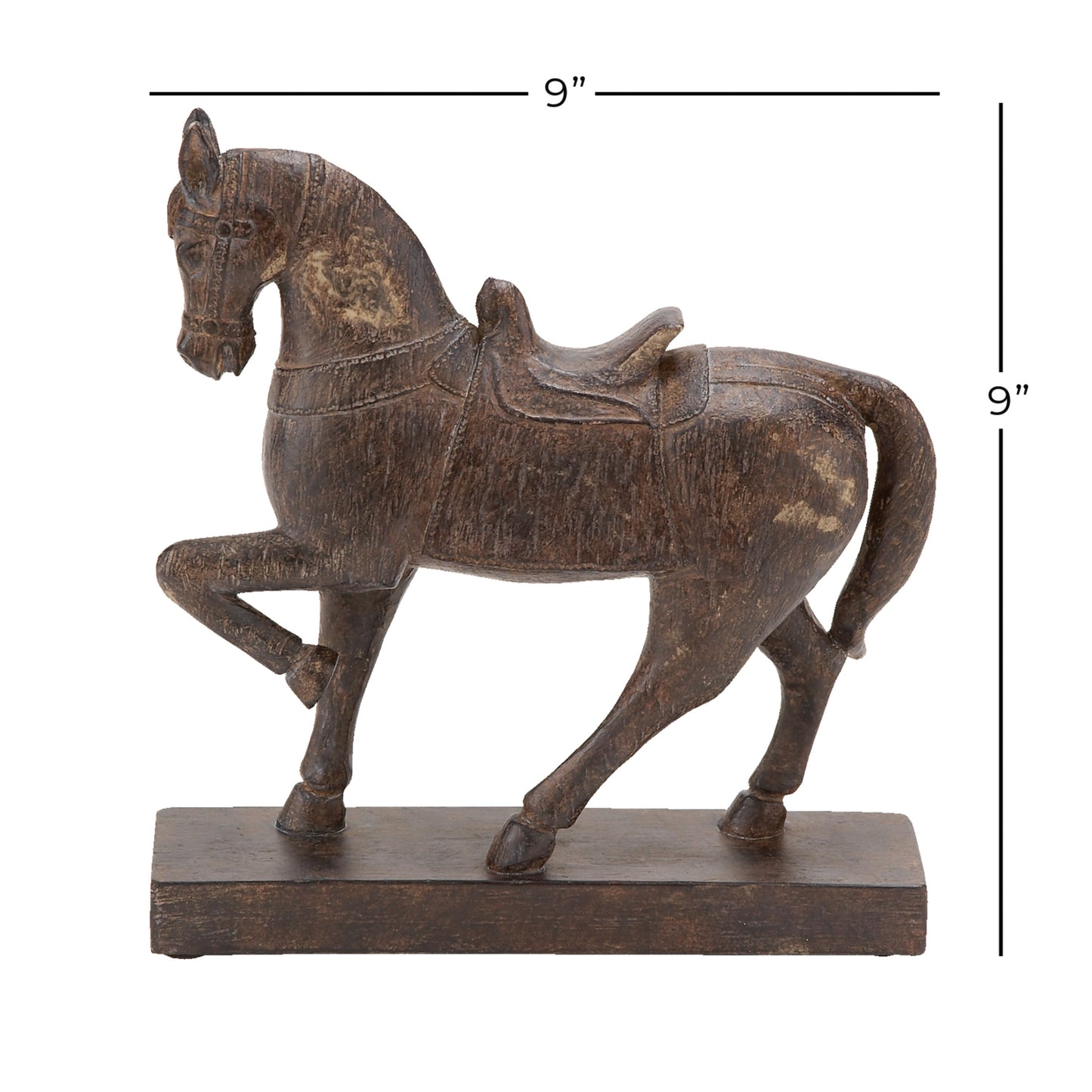 Horse 9" Polystone Sculpture