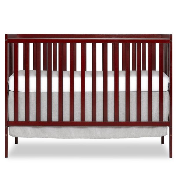 5-in-1 Convertible Crib in Cherry