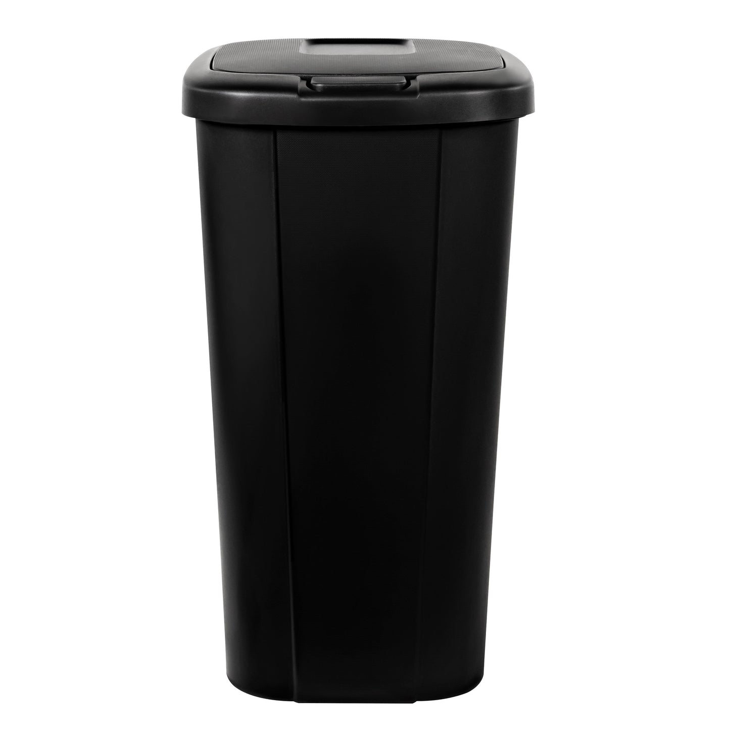 13.3 gal Touch Top Lid Plastic Kitchen Trash Can