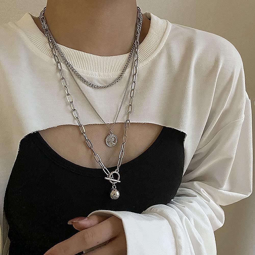 6 PCs Chain Necklace  for Women