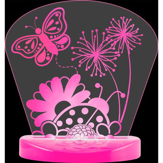 Butterfly Color-Changing Table Top Night Lightfor Home Decoration