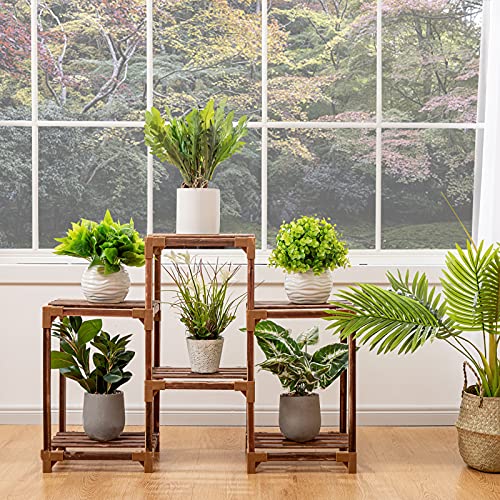 7 Tier Wood Plant Stand