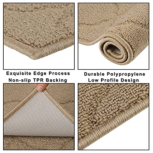 Runner Rug for Hallways - ” (20”x59”, Camel)