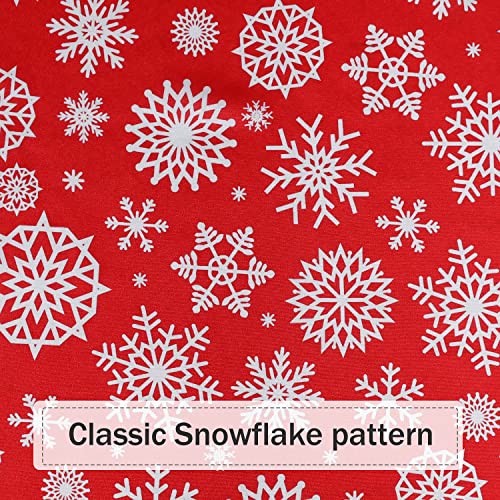 Snowflake Christmas Curtains Decoration