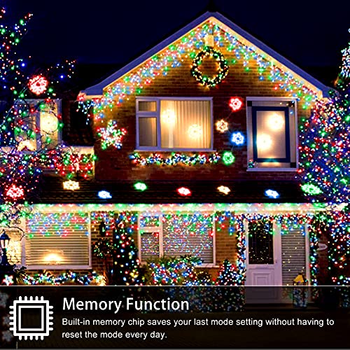 400 LED 32.8 FT 8 Modes 75 Drops Fairy String Curtain Lights for Christmas Decor