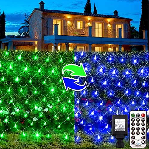 Christmas Net Lights 200 LED 9.8ft x 6.6ft w/ 11 Modes & Remote