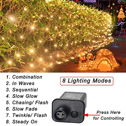 360 LED Christmas Net Lights Decoration