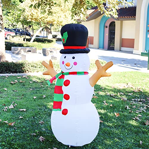 5 Ft Inflatable Snowman Christmas Decoration