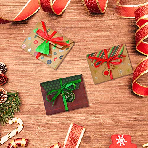 30 PCS Christmas Gift Cards Box