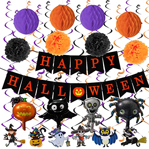 Halloween Party Hanging Decorations Set